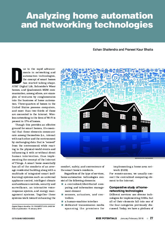 Photo inspiration: Picture Idea: Pdf Analyzing Home Automation And Networking Technologies