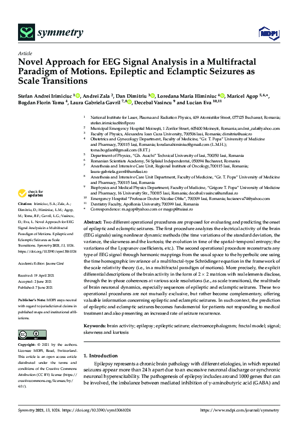 (PDF) Novel Approach for EEG Signal Analysis in a Multifractal Paradigm ...