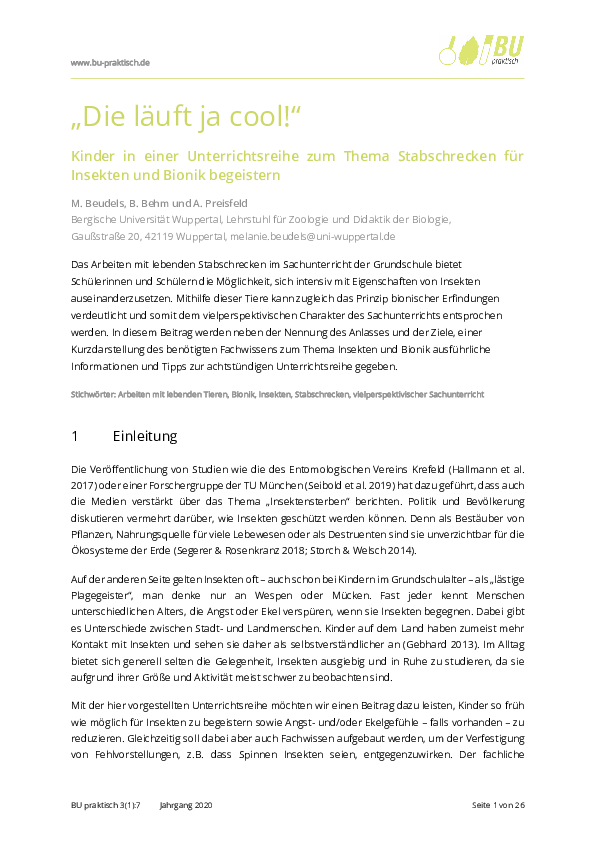 (PDF) Die läuft ja cool