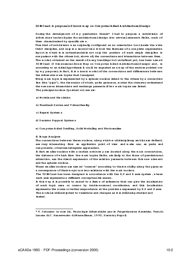 (PDF) A Proposal of Iconic Map on Computer Aided Architectural Design ...