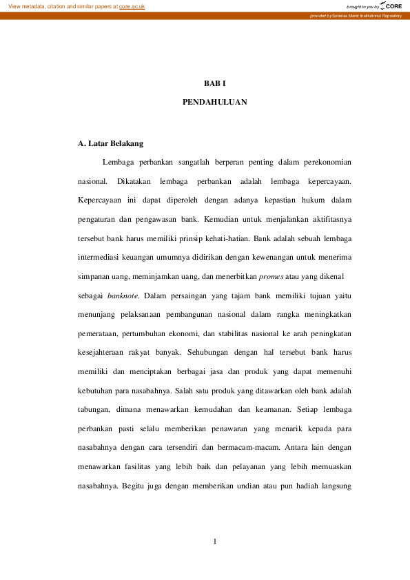 (PDF) Mekanisme Operasional dan Strategi Promosi Tabungan BritAma Pada ...