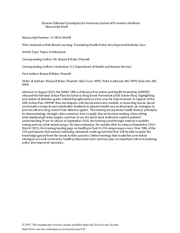 (PDF) Interactive Web-Based Learning