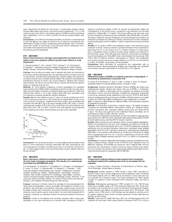 (PDF) Differential impact of SSRIs on platelet response to clopidogrel ...