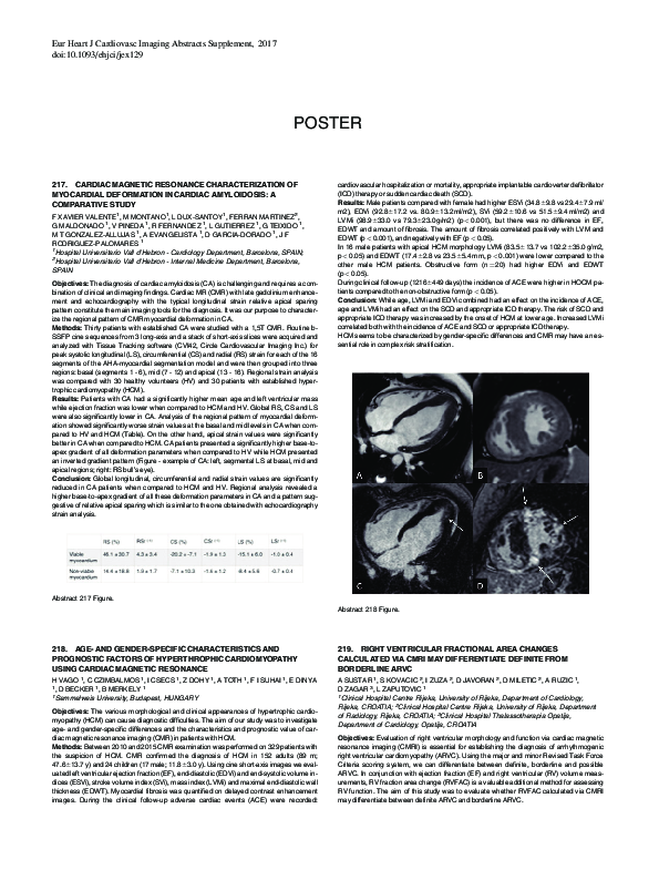 (PDF) 217. Cardiac Magnetic Resonance Characterization of Myocardial ...