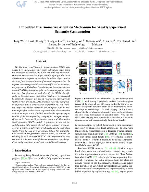 (PDF) Embedded Discriminative Attention Mechanism for Weakly Supervised ...