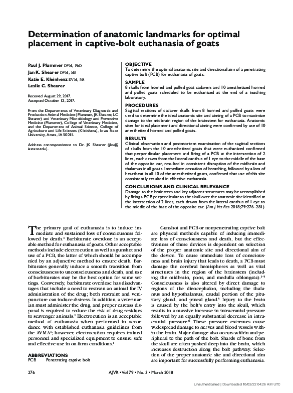 (PDF) Determination of anatomic landmarks for optimal placement in