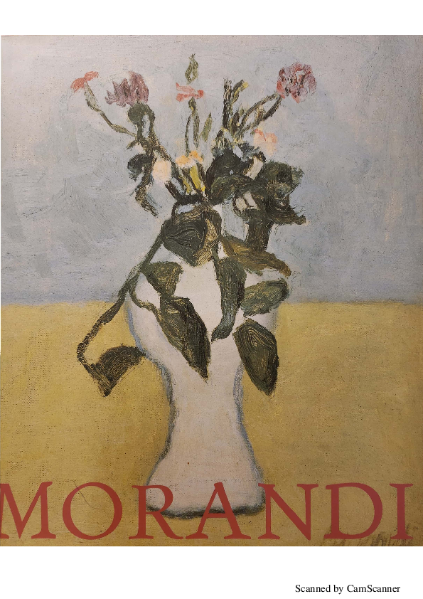 (PDF) Morandi Pictor Optimus Torino