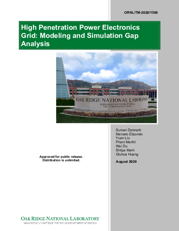 (PDF) High Penetration Power Electronics Grid: Modeling and Simulation ...
