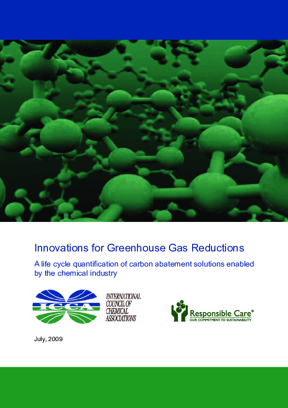 (PDF) Innovations for greenhouse gas reductions