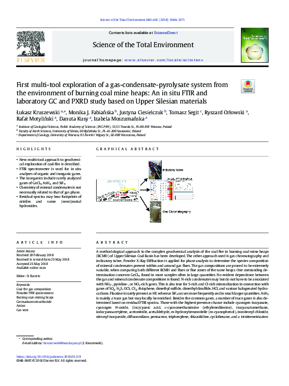 (PDF) First multi-tool exploration of a gas-condensate-pyrolysate ...