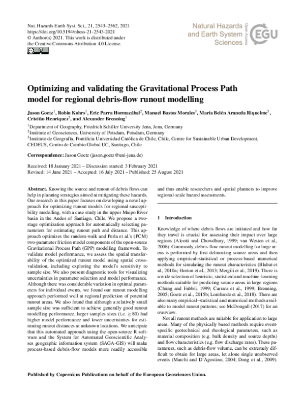 (PDF) Optimizing and validating the Gravitational Process Path model ...