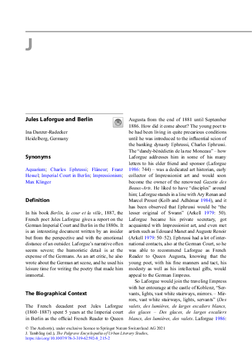 (PDF) Jules and Berlin Palgrave Encyclopedia ina Danzer