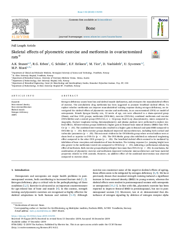 (PDF) Skeletal effects of plyometric exercise and metformin in ...