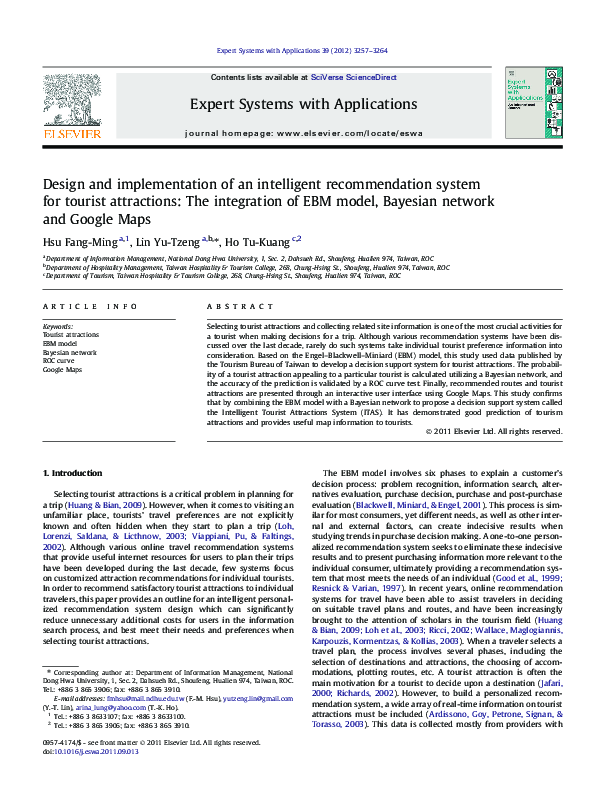 (PDF) Design and implementation of an intelligent recommendation system ...
