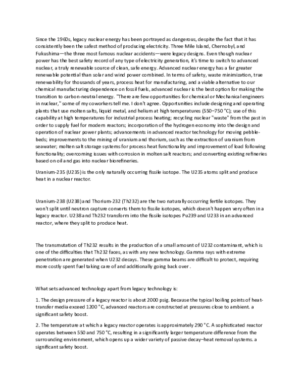 Doc Advanced Nuclear Technology