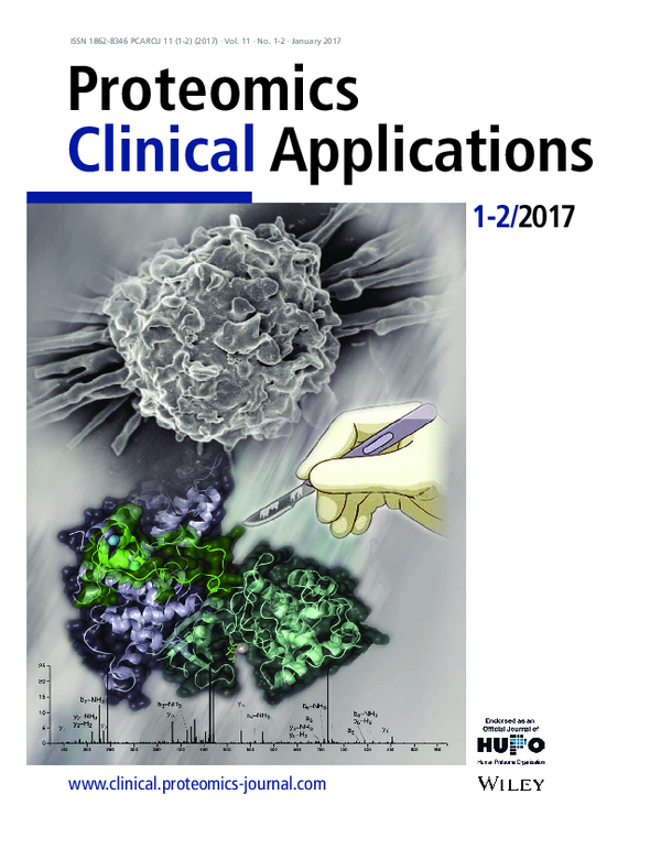 (PDF) Front cover: High performance mass spectrometry based proteomics ...