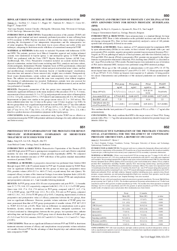 (PDF) Bipolar Versus Monopolar Turp: A Randomised Study