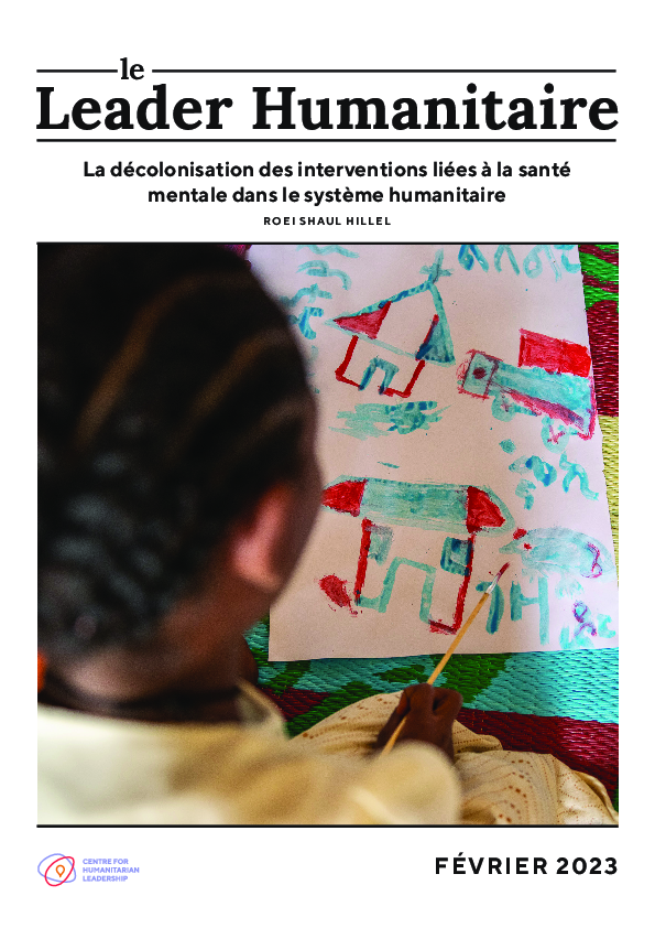 (PDF) Decolonising mental health interventions in the humanitarian system
