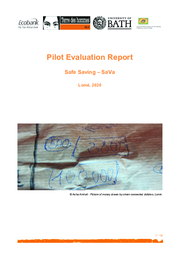 (PDF) Pilot Evaluation Report: Sava - Safe Saving