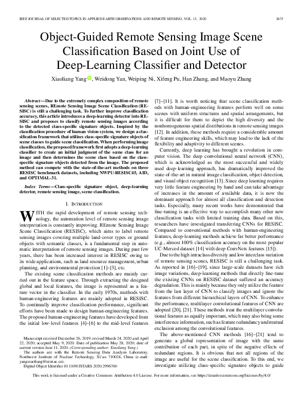 (PDF) Object-Guided Remote Sensing Image Scene Classification Based on ...