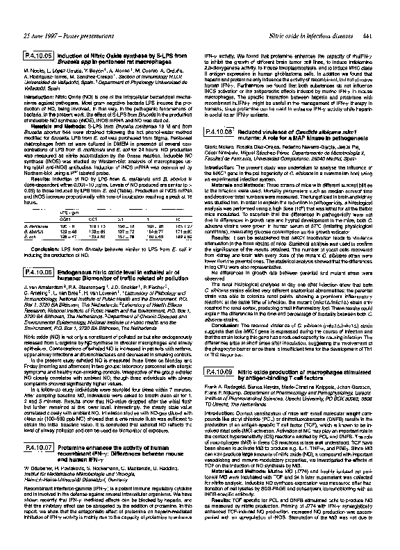 (PDF) Induction of Nitric Oxide synthase by S-LPS from Brucella spp in ...