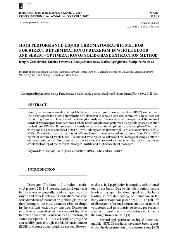 (PDF) High Performance Liquid Chromatographic Method for Direct ...