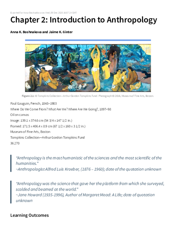  pdf introduction to anthropology