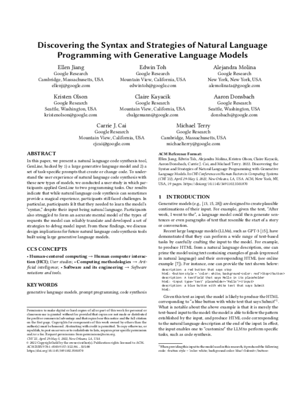 (PDF) Discovering the Syntax and Strategies of Natural Language ...