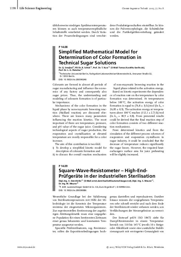 (PDF) Simplified Mathematical Model for Determination of Color ...
