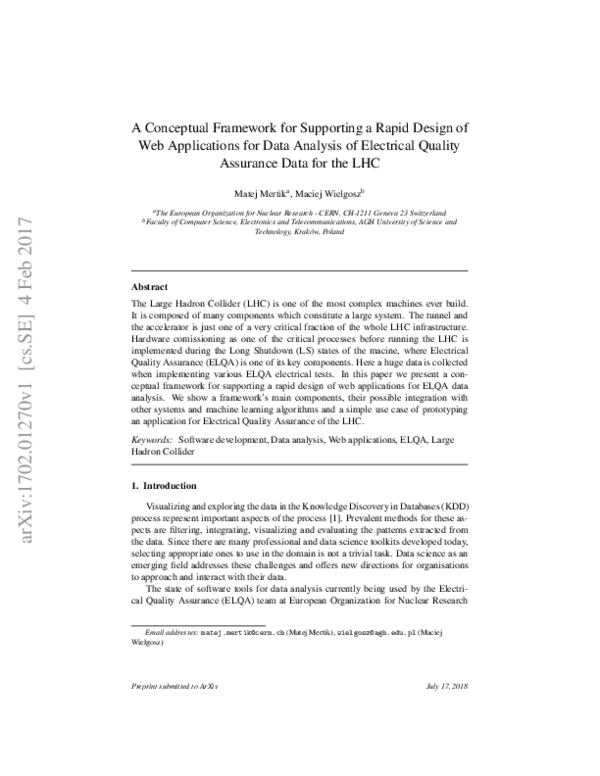 (PDF) A Conceptual Framework for Supporting a Rapid Design of Web ...