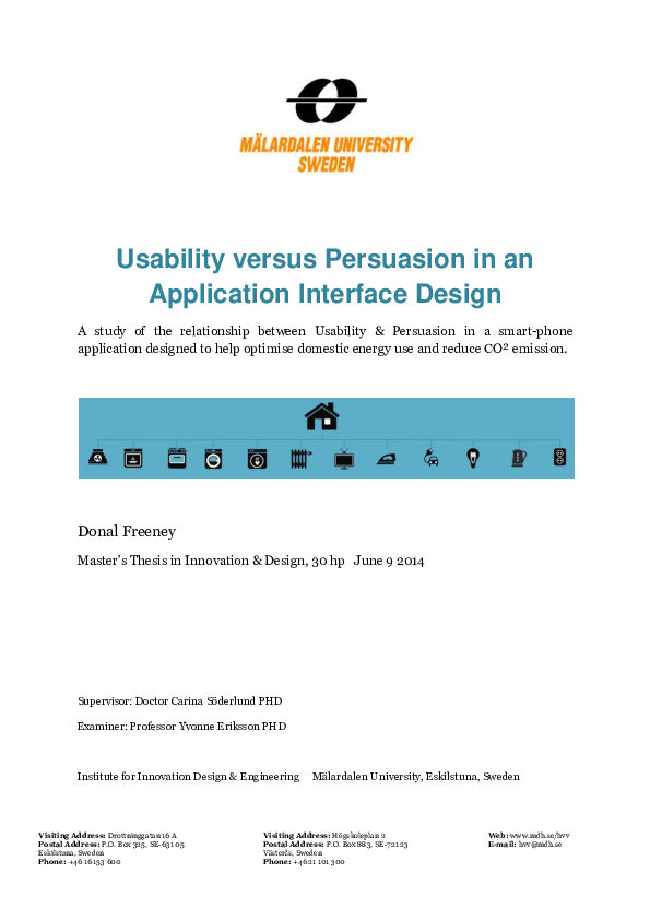 (PDF) Usability versus Persuasion in an Application Interface Design ...