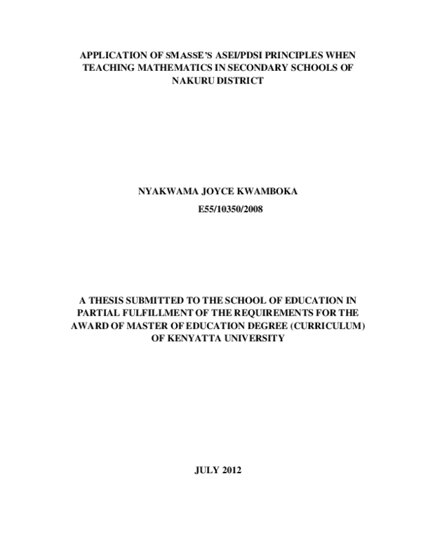 pdf-application-of-smasse-s-asei-pdsi-principles-when-teaching