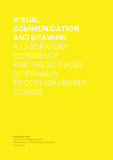 (PDF) Visual Communication and Drawing. A laboratory experience for the ...