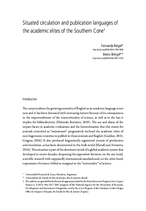 (PDF) (2022) Situated circulation and publication languages of the ...