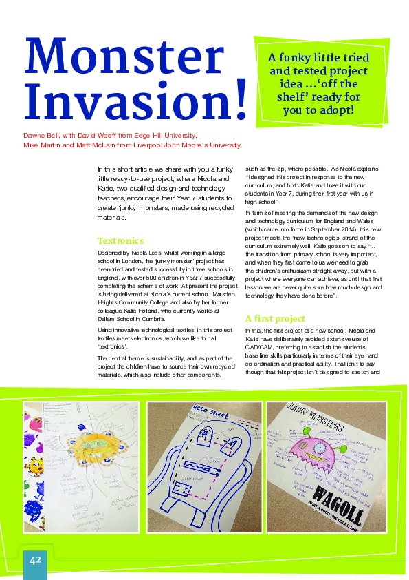 (PDF) Monster Invasion!