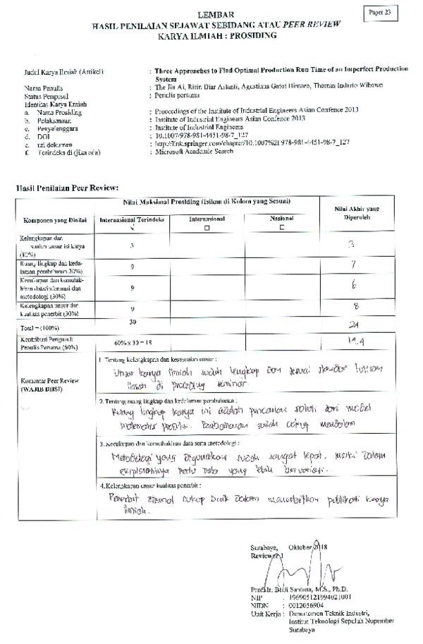 (PDF) Three Approaches to Find Optimal Production Run Time of an ...