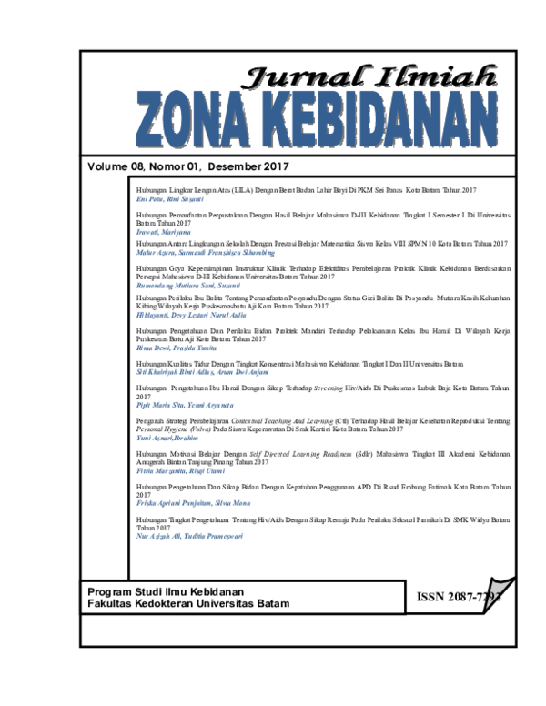 (PDF) Hubungan Motivasi Belajar Dengan Self Directed Learning Readiness ...