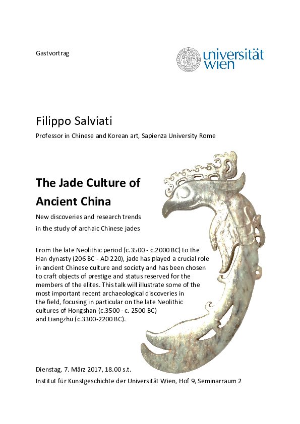 (PDF) The Jade Culture of Ancient China. New discoveries and research ...