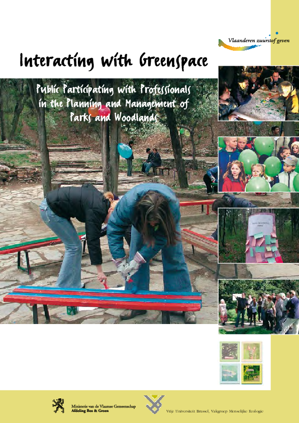 (PDF) Interacting with greenspace: Public participating with ...