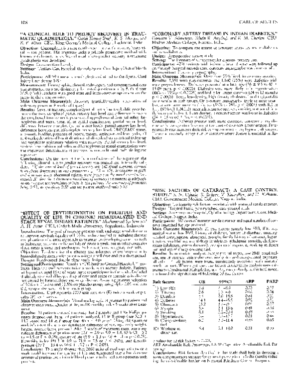 (PDF) Risk factors of cataract: A case control study