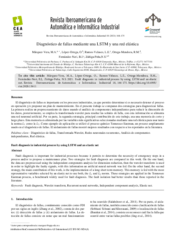 (PDF) Fault diagnosis in industrial process by using LSTM and an ...