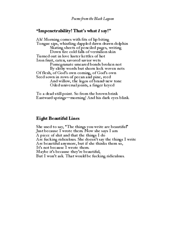 (PDF) Impenetrability