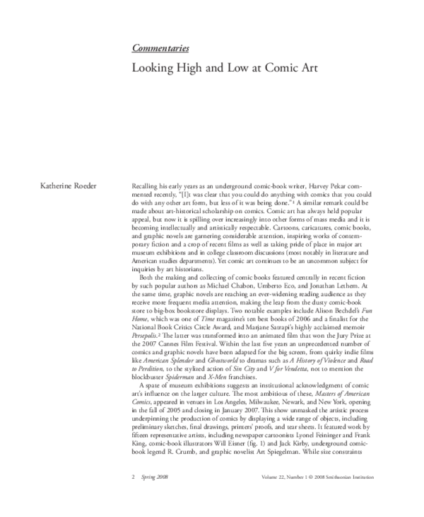  pdf looking high and low at comic art