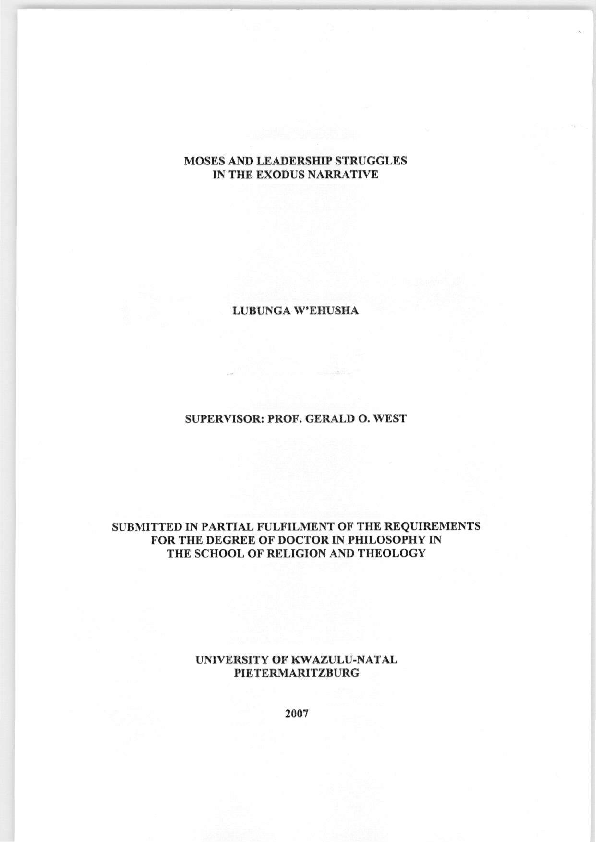 pdf-moses-and-leadership-struggles-in-the-exodus-narrative