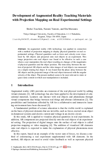 (PDF) Development of Augmented Reality Teaching Materials with ...