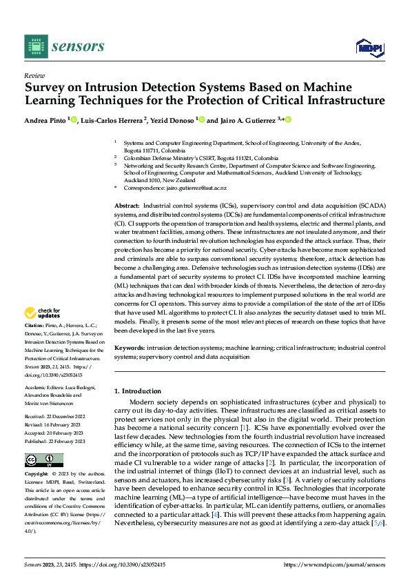 (PDF) Survey on Intrusion Detection Systems Based on Machine Learning ...
