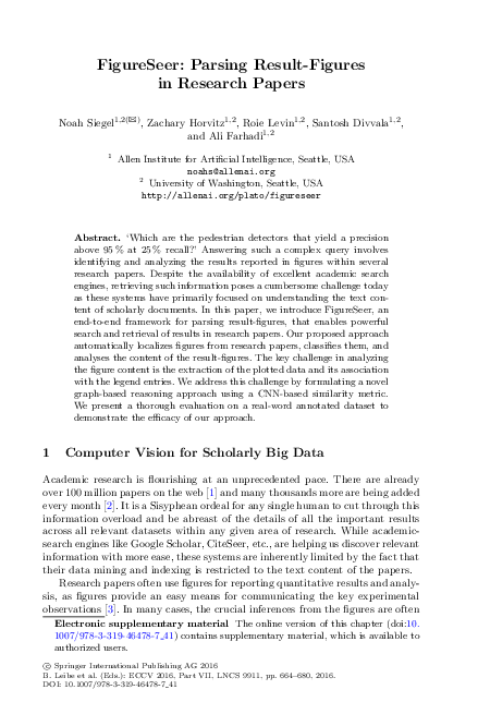 (PDF) FigureSeer: Parsing Result-Figures in Research Papers