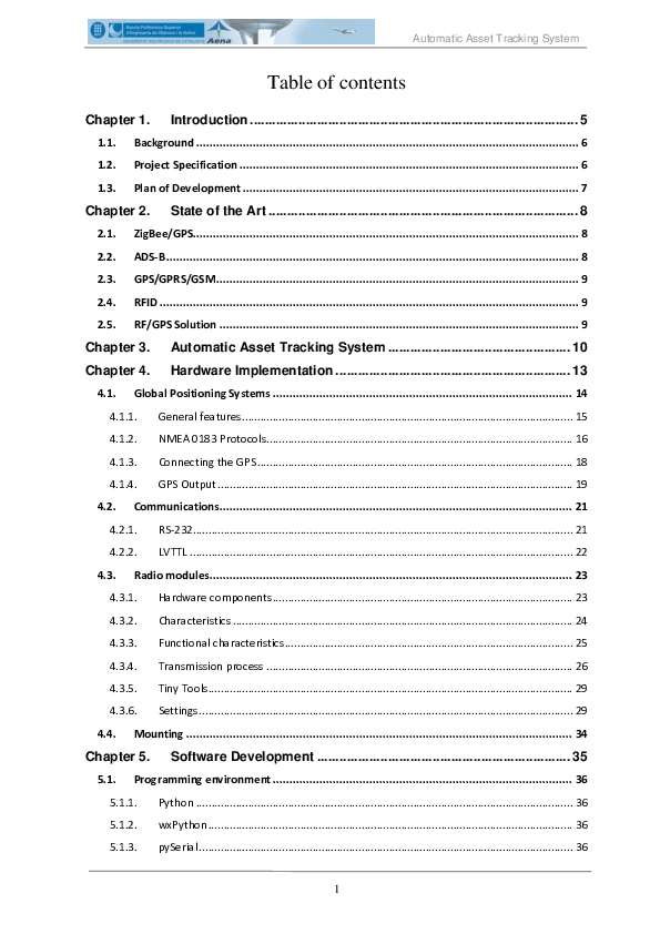 (PDF) Automatic asset tracking system