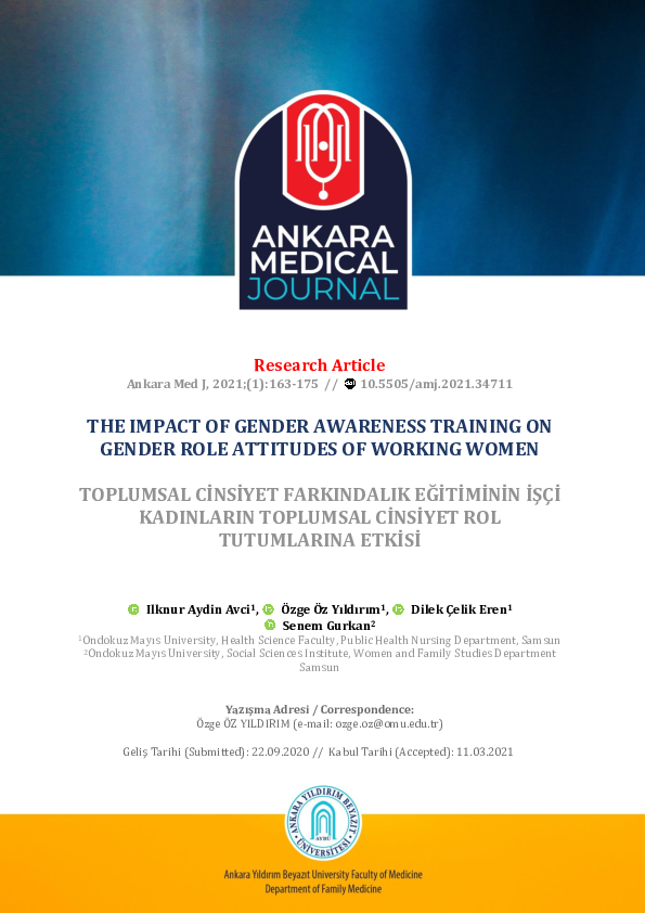 (PDF) The impact of gender awareness training on gender role attitudes ...