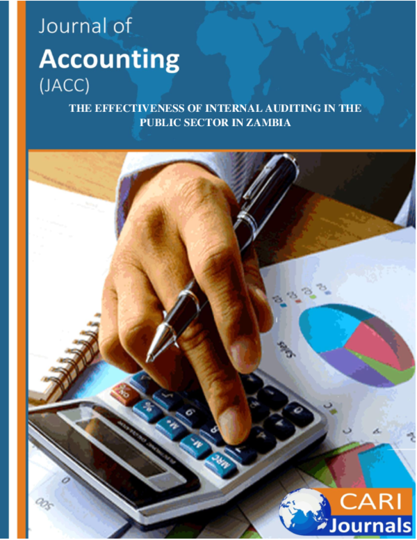 (PDF) The Effectiveness of Internal Auditing in the Public Sector in Zambia